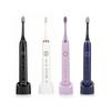 (White) Sarmocare S100 IPX7 Waterproof Portable Sonic Electric Toothbrush with 8-brush Heads
