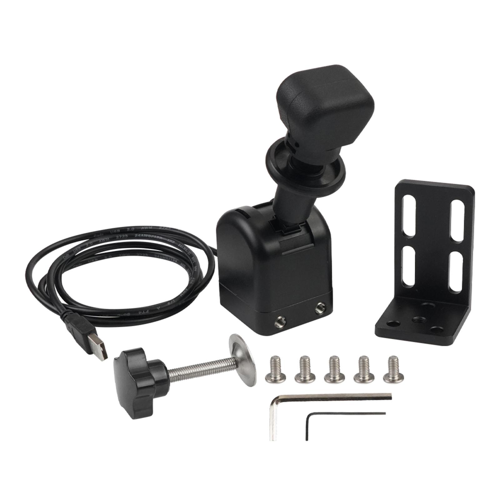 

Racing Game Handbrake with Mounting Clamp Gaming USB Handbrake Replacement for Logitech G27 G29 G923 Replacement for Thrustmaster T300RS T-GT