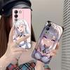 ReZero Emilia Waifu Mobile Phone Case for VIVO V60 V50 V40 V30 V29 V27 V25 V23 Pro Lite 5G Colorful Printing Cover Pretty Luxury