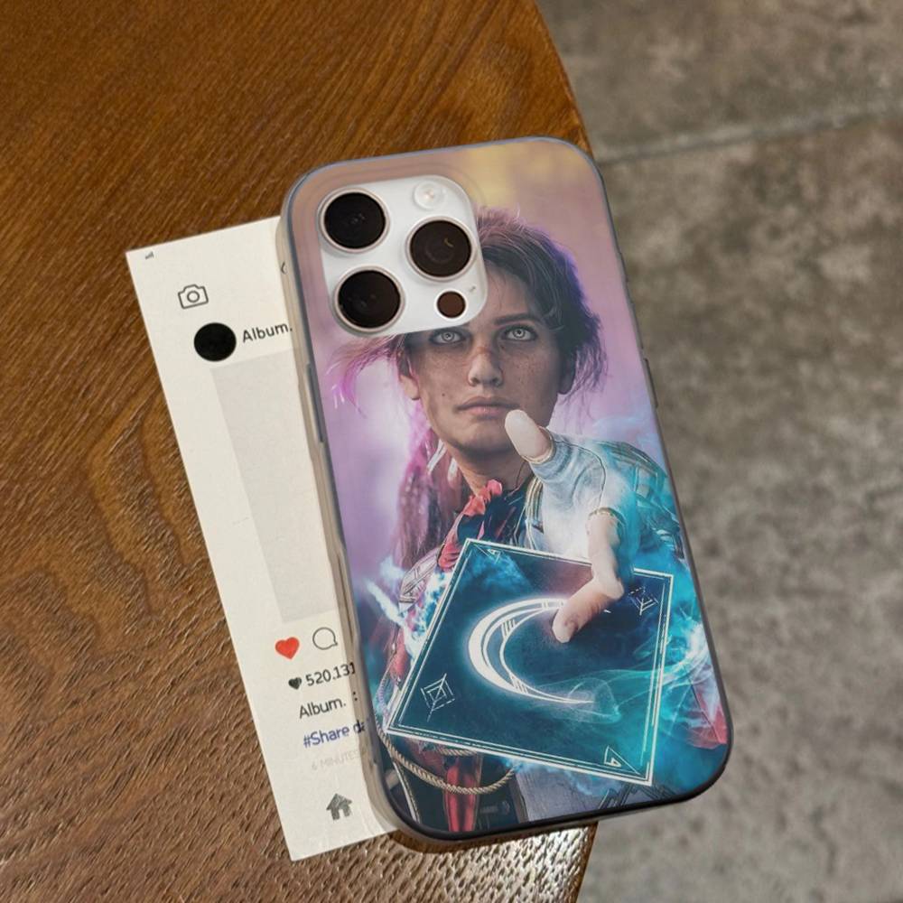 RPG Game C-Clair O-Obscur E-Expedition 33 Phone Case For IPhone 17 16 15 14 Plus 13 12 11 Pro Max Pro Wave Corrugated Cover