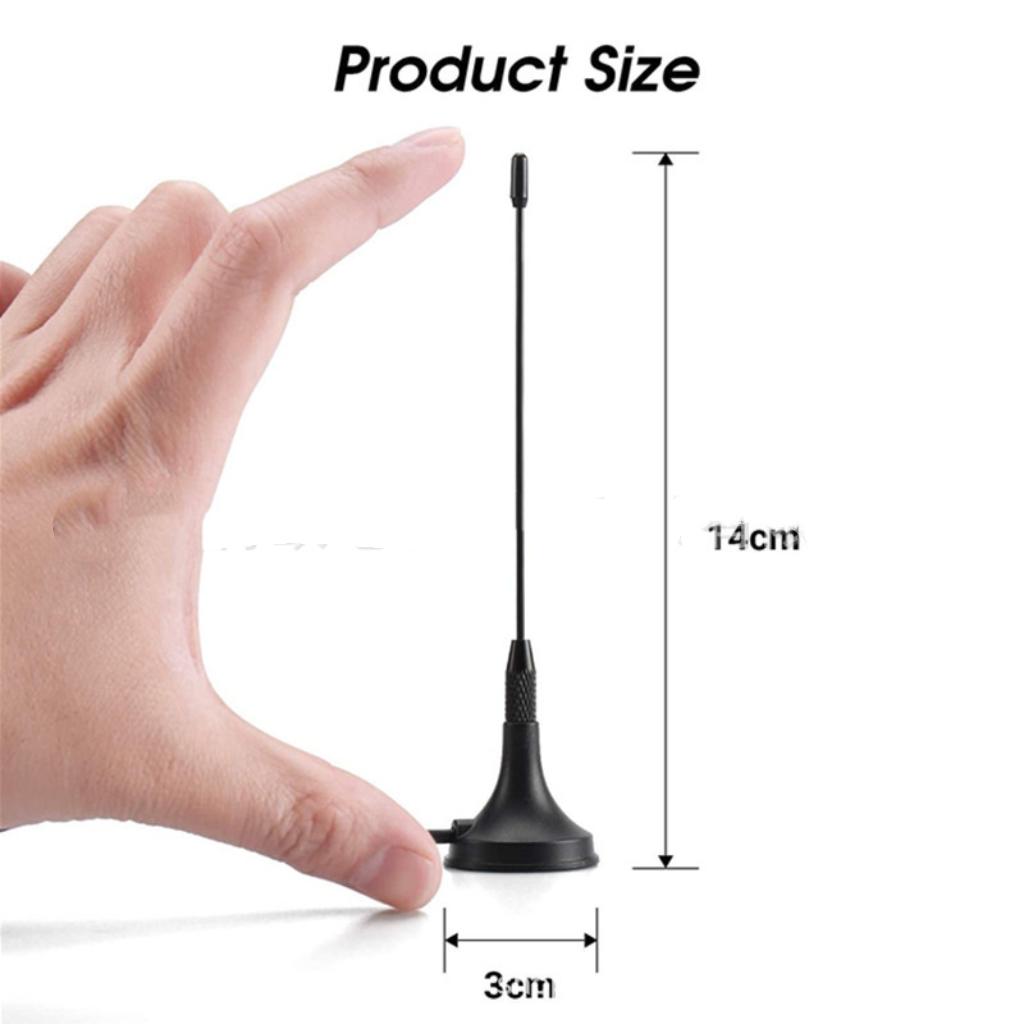 Portable Freeview HDTV digital indoor and outdoor TV signal reception 5dBi DVB T mini TV antenna