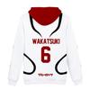 Ανδρικά Γυναικεία Φούτερ BLUE LOCK Φούτερ Anime Streetwear Harajuku Καθημερινά Φούτερ με Κουκούλα και Σχέδιο