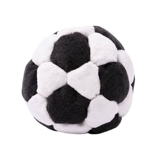 Soccer Sandbags, Soft Plush Football Sack with Spiral Fill, Portable Stress Relief Toy for Kids Adults for Outdoor Fun Foot Coordination Training