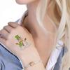 63pcs Temporary Tattoo Bells Temporary Tattoo Stickers Gifts Holly Waterproof Long-lasting Body Stickers Candy Canes For