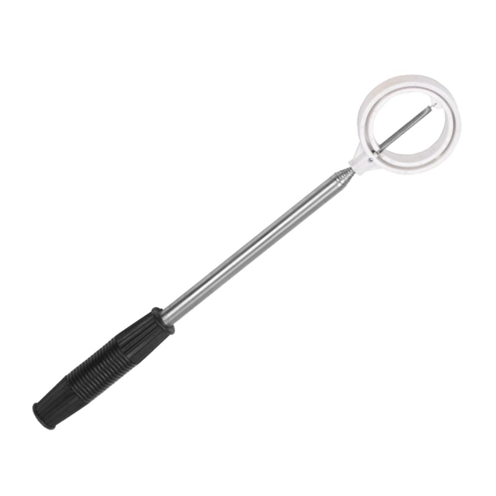Telescopic  Ball Retriever Grabber Tool with Spring Release Ready Head for Water Pond Lake