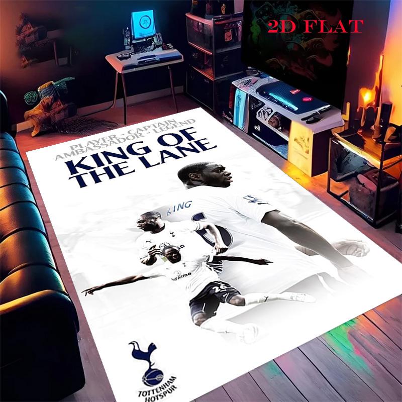 Tottenham team Carpet Rug for Living Room Bedroom Home Sofa Decoration,Kids play Nonslip Floor Mat
