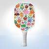 Wooden Pickleball Paddle Outdoor Sports Beginners Lightweight Training Equipment 260g 40x20cm