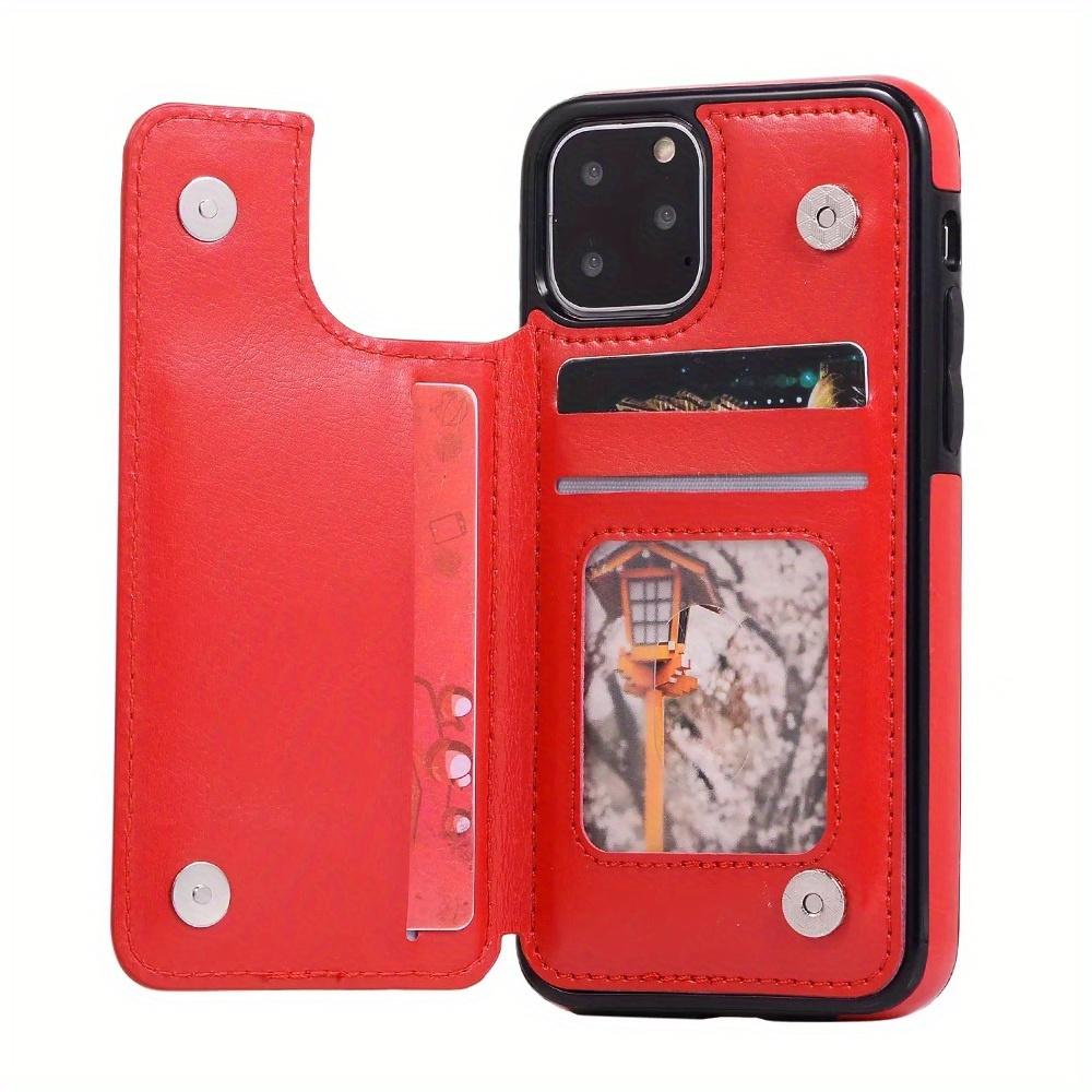 Leather Wallet Case For IPhone 14/13/12/11/Pro Max/Mini/XR/X/XS Max/8/7/6S/6 Plus/SE2/SE3/2022/2020 - Card Holder & Flip Back Cover