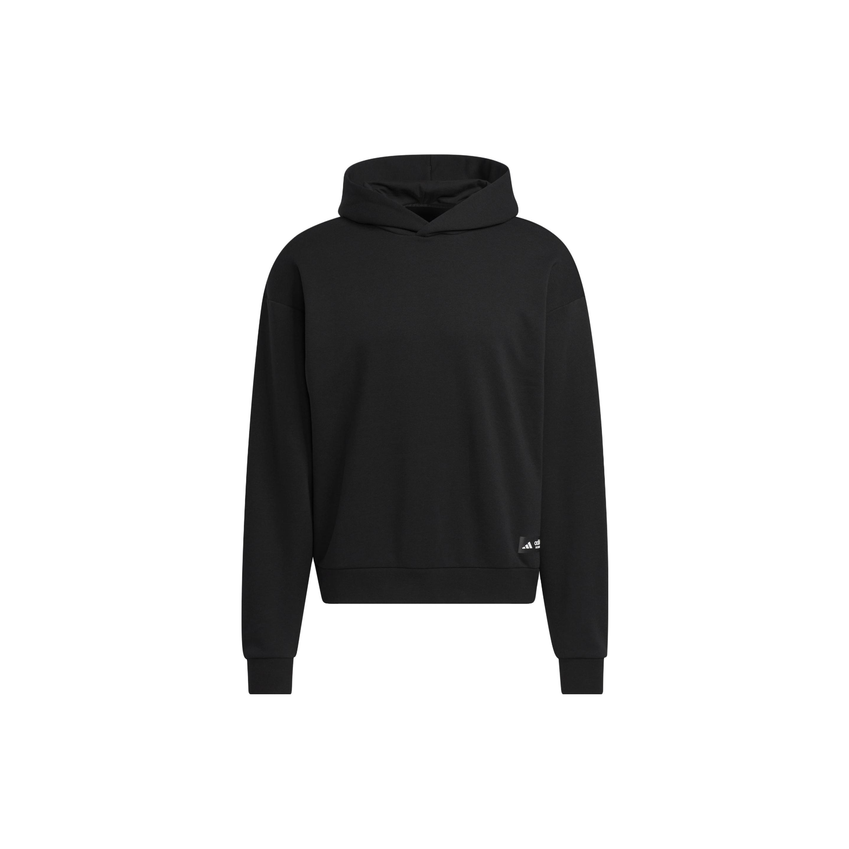 adidas Men s Black Legends Hooded Pullover Sweatshirt HY2765 XL