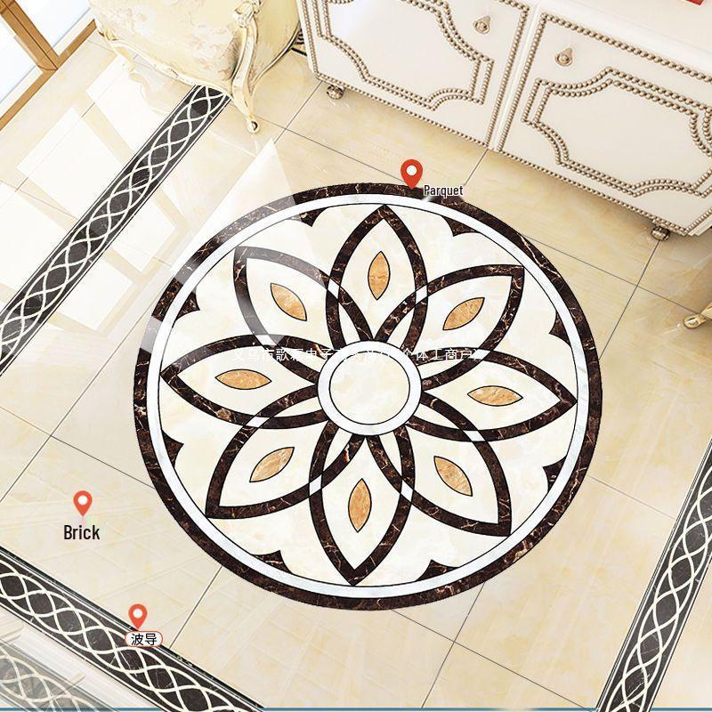 Vodotěsné protiskluzové samolepicí nálepky na parketové dlaždice pro dekoraci obývacího pokoje a předsíně