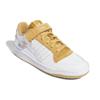Adidas Originals Forum Low Leather Casual Versatile Velcro Lightweight Durable Low-Top Skate Shoes Unisex Sneakers White Brown GX9399