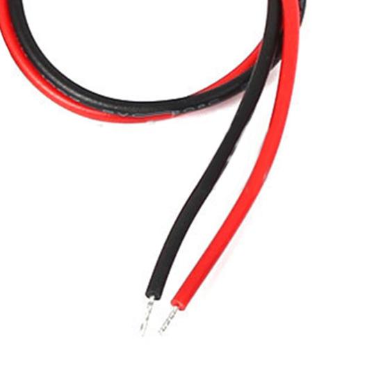 15cm Double Wires Lead Press Buckle I Type 9V Battery Clip Connector Plug Holder