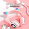 STN28 Luminous Cat Ear Bluetooth Headband Headphones