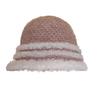 Autumn and Winter Thick Warm Bucket Hat Retro Versatile Face Small Bucket Hat Big Brim Plush Around the Basin Hat