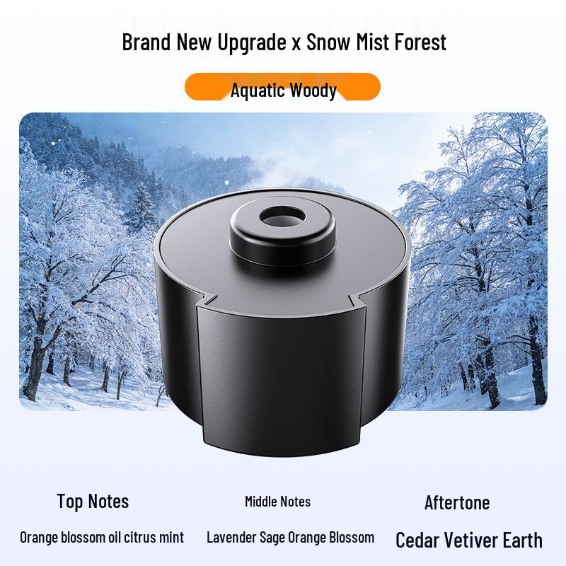 New 2026 Car Air Freshener & Ambient Light Automatic Fragrance Spray Deodorizer Ornament