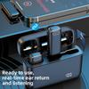 K6 Wireless Lavalier Microphone, Mini Lapel Mic with Noise Cancellation for iPhone/Android, Clip-on Mic for Video Recording, Live Streaming, Outdoor