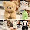 Kids Plush Animal Toy With Cuter Dinosaurs Cows Ponies Pandas For Bedroom Decor