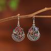 Daisy's Personalized Retro Diamond-Shaped Earrings for Women
