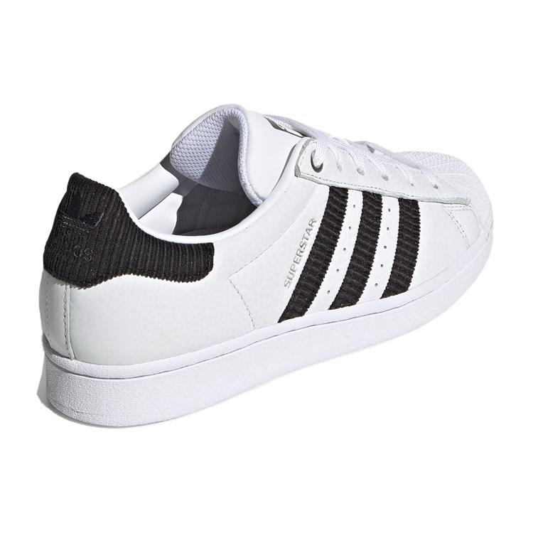 adidas Damskie Superstar 'Czarne Sztruksowe Paski' Damskie H69025