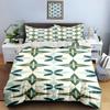 Geometric floral pattern. Bedding Duvet cover sets Duvet covers Pillowcases gifts (1 * Duvet Cover 2 * Pillowcases, without duvet insert)