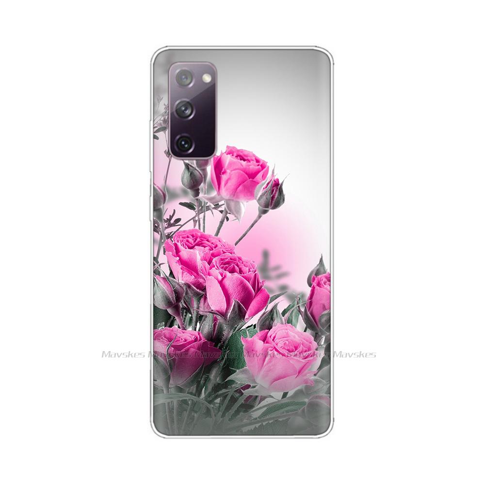 For Samsung S20 FE 4G 5G Case Soft TPU Silicone Phone Case For Samsung Galaxy S20 Fan Edition S20 Lite FE S20FE Back Cover Funda