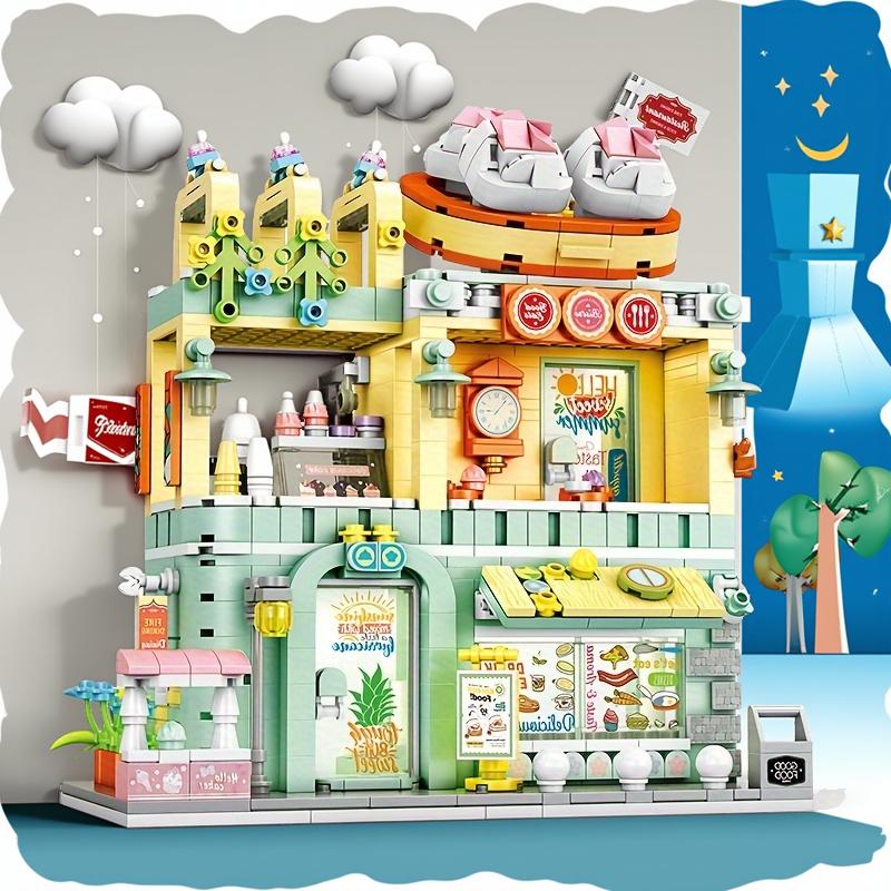 City Series Building Blocks Restaurant Model House Blocks Toy for Boys And Girls Christmas Gift Children's Plaything