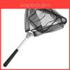 Aluminum Alloy Triangular Foldable Short Handle Fishing Net For Fly Fishing And Stream Use
