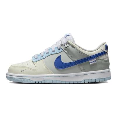 Dunk Low GS Just Stitch It - Hyper Royal Kinder Sneaker Creme Elfenbeinweiß FB1843-141