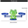 Kids Plastic Frogs Scale Toy For Number Learning Interactive Counting Activity With Colorful Shapes Preschool Education