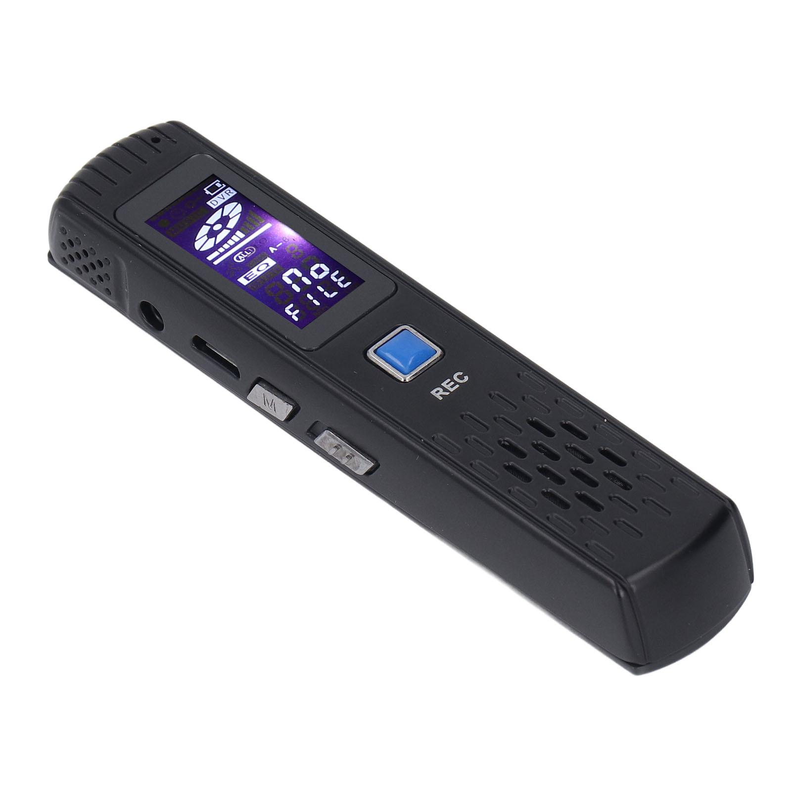 

Цифровой диктофон с шумоподавлением 8 ГБ MP3-плеер 220 мАч 3,5 мм звуковой интерфейс портативный голос