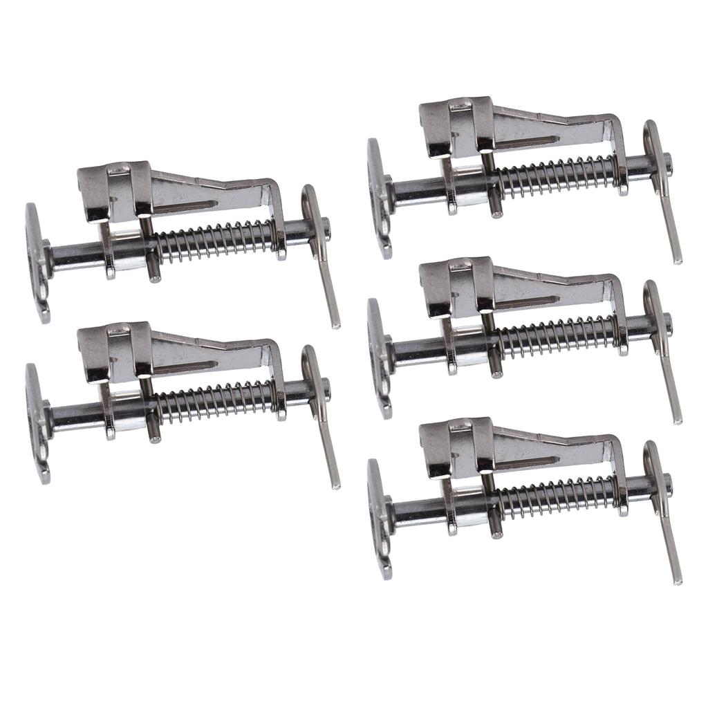 5Pcs Sewing Machine Presser Foot Reduce Friction Clear Visibility Portable Sewing Machine Parts for Household