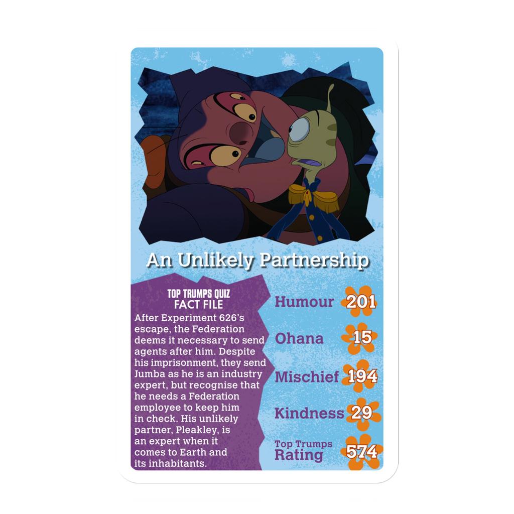 Top Trumps Kortspel Lilo Stitch Moments Familjespel för Barn och Vuxna Spelare Barn Kortstrider för Familjer från & - 2+ - 6+