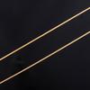 1.1mm/1.5mm Delicate Stainless Steel Thin Necklace Chain for Women Men Neck Choker Metal Silver/Gold Jewelry Accessories