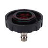 Car Master Cylinder Bleeder Adapter 50.7mm Universal Replacement for Car Accessories Brake Fluid Bleeder Adapter