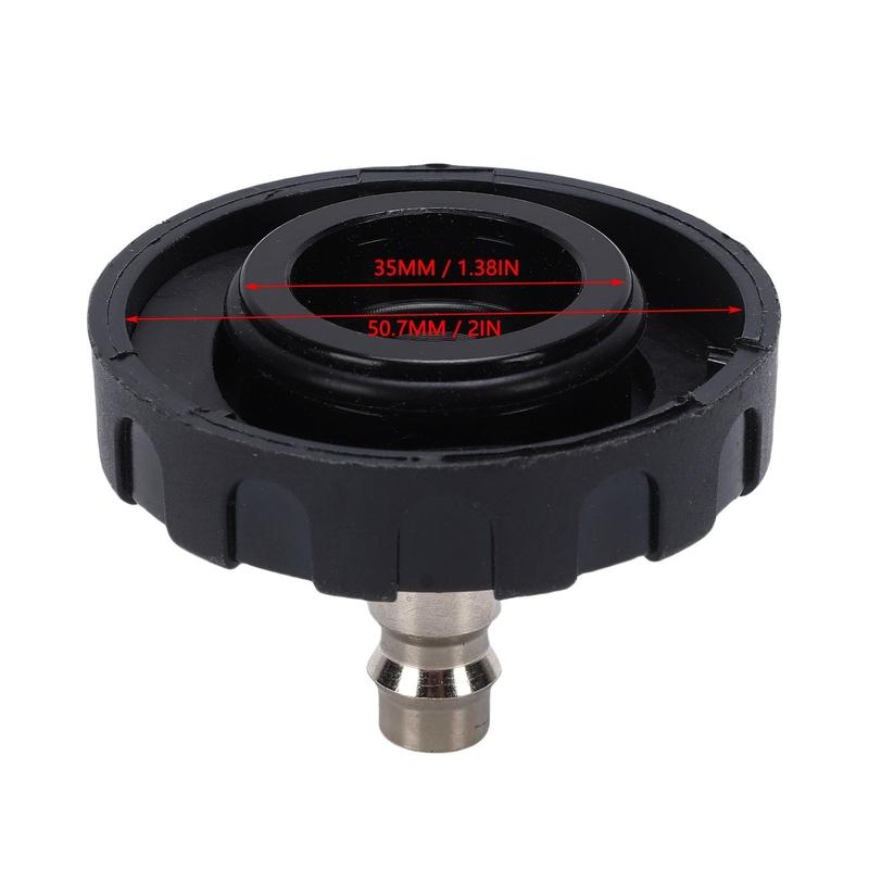 Car Master Cylinder Bleeder Adapter 50.7mm Universal Replacement for Car Accessories Brake Fluid Bleeder Adapter
