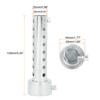 Motoforti 1/2 Pezzi Acciaio Inossidabile Universale 35mm 42mm 45mm 48mm 60mm Diametro Esterno Tubo di Scarico Moto Baffle Silenziatore Baffle