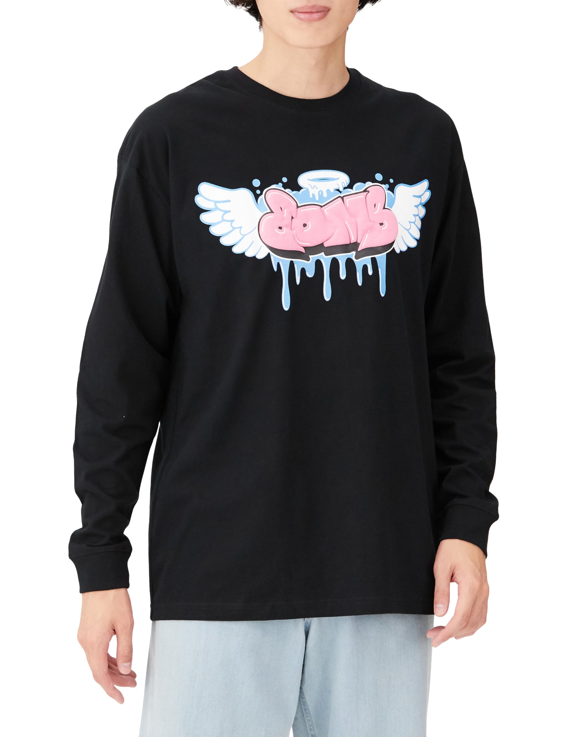 

[IMPROVES] [SIDEWAYSTANCE] Wing Graffiti Long Sleeve T-Shirt