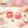 Home Baking Accessories Cake Pop Mold Set, DIY Oval Shape Molds, Durable Party Treat Decorating Set PLA Dessert Tools for Birthday Parties And