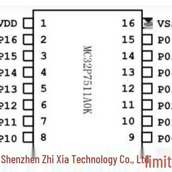 MC32P7511A0K SOP16 MCU Solution for Electric Kettle IC