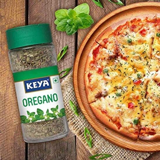 Keya Oregano,Pure Herb Sprinkler 15gm, Rosemary Herbs 17gm, Pack 2