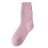 Women's Winter Thickened Velvet Warm Soft Solid Color All Kinds of Casual Tube Socks