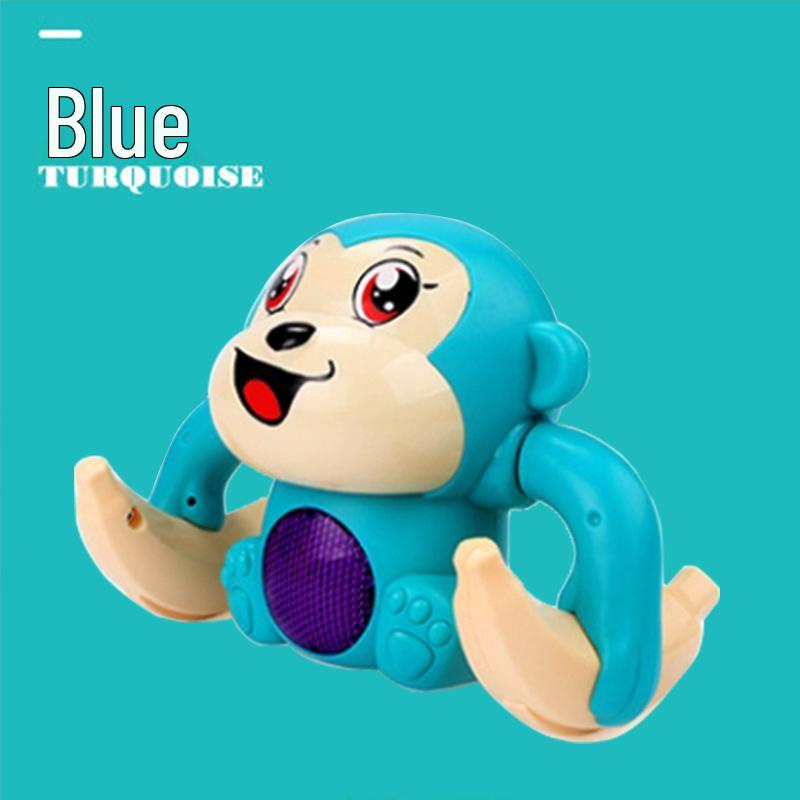 

Electric Rolling Monkey Toy with Lights & Music for Early Childhood Education