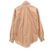 Gant 60s 70s Vintage Striped Pattern Long Sleeve Shirt Brown Men's Used