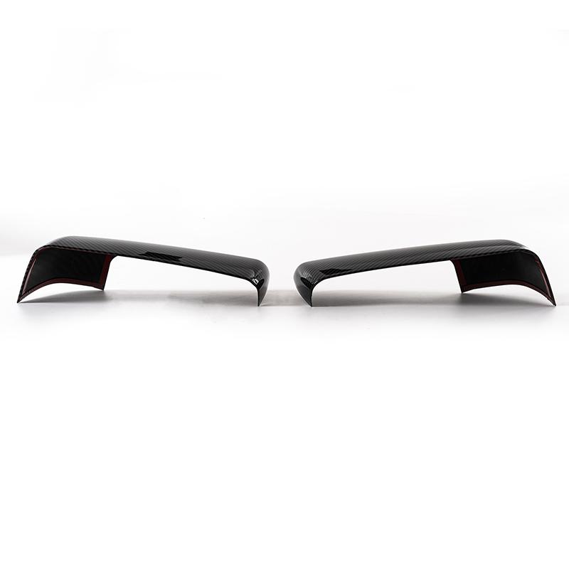 Rhyming Rearview Mirror Cover Side Carbon Fiber Exterior Rear Car Accessories For Chevrolet Silverado GMC Sierra 1500 2500