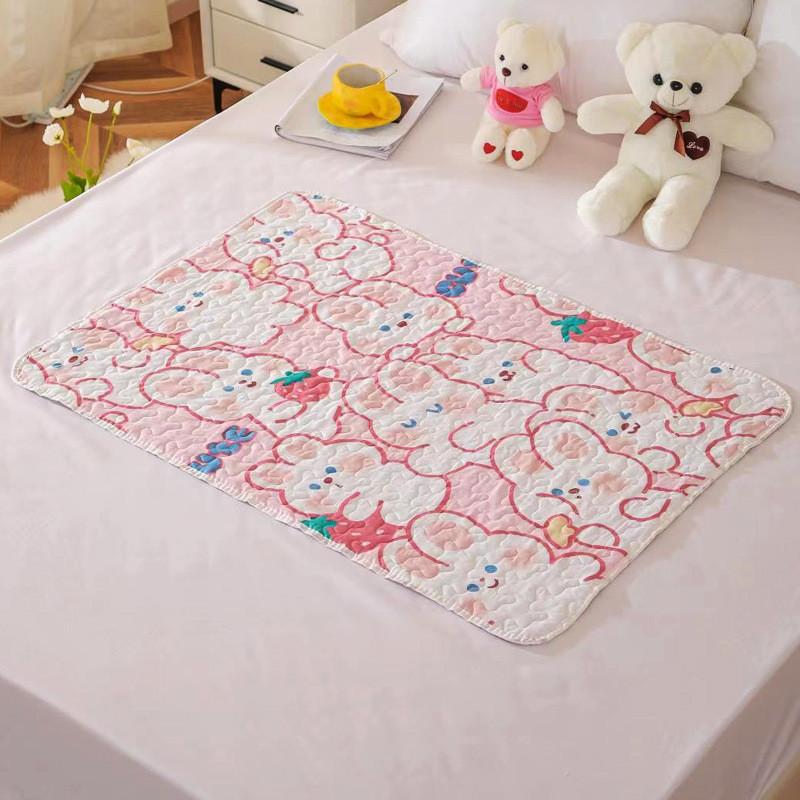 Sheep Bear Strawberry Rabbit Dog Pattern Physiological Pad Washable Mattress