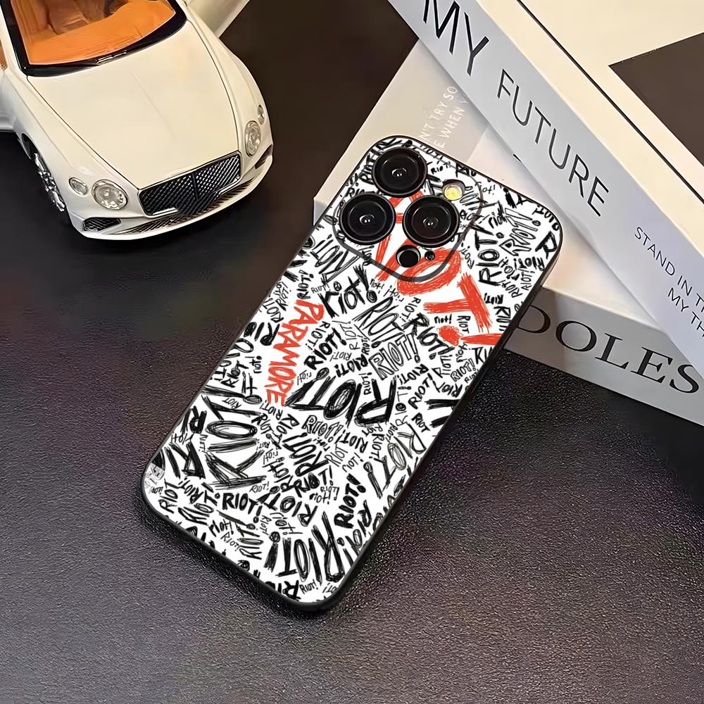 COOL Paramore Phone Case For 16 Pro Max Iphone 17 Pro Max 14 15 Plus 12 13 11 Pro Xr X Xs SE Back Cover