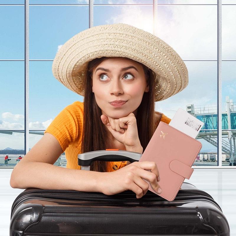 

Сумка Защитный чехол Дорожный кошелек Документ Держатель для карт Паспорт Держатель для авиабилетов Сумка для хранения за границей