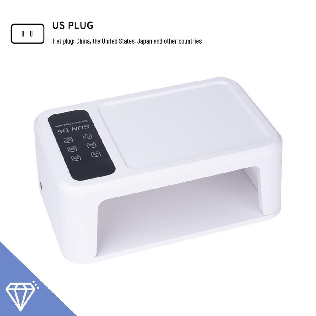 288W High-Power Quick-Dry Nail Curing Lamp, Phototherapy Machine for Wearable Nails