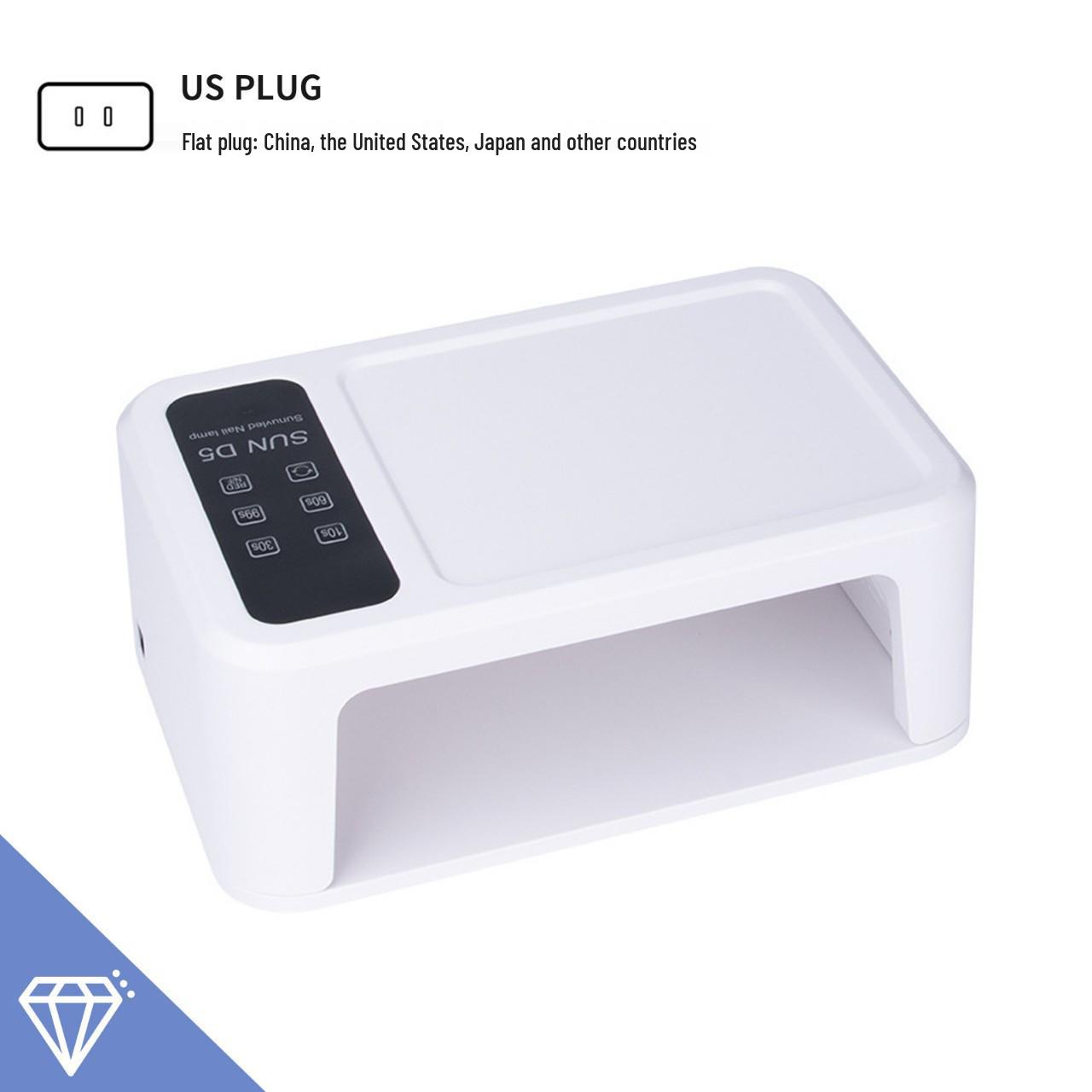 288W High-Power Quick-Dry Nail Curing Lamp, Phototherapy Machine for Wearable Nails