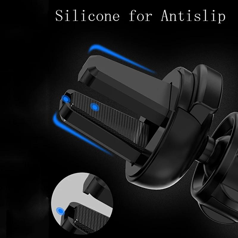 Metal Gravity Car Mount For Mobile Phone Holder Car Air Vent Clip Stand Cell Phone GPS Support Large For Smart Phone